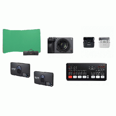 クロマキー配信セット(カメラあり)